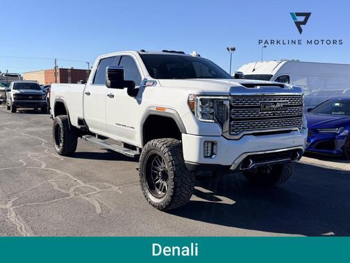 Summit White 2021 GMC Sierra 2500 Denali