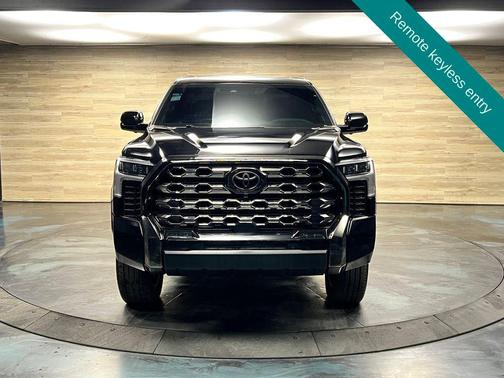 Midnight Black Metallic 2024 Toyota Tundra Hybrid Platinum