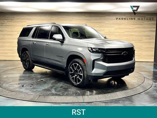 Silver 2024 Chevrolet Suburban RST