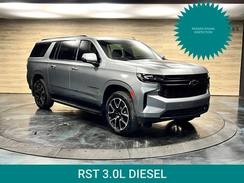 Silver 2024 Chevrolet Suburban RST
