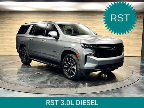 Silver 2024 Chevrolet Suburban RST