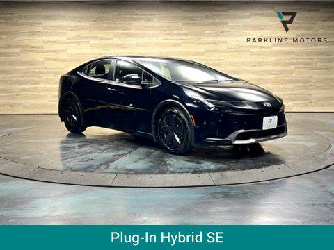 Midnight Black Metallic 2025 Toyota Prius Plug-In Hybrid SE