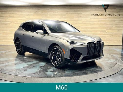 Gray Metallic 2024 BMW iX M60