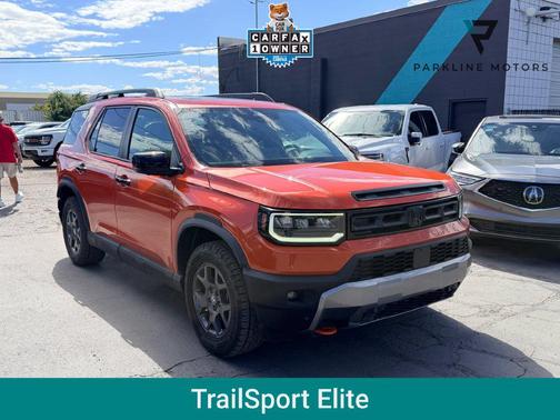 Sunset Orange 2026 Honda Passport AWD TrailSport Elite