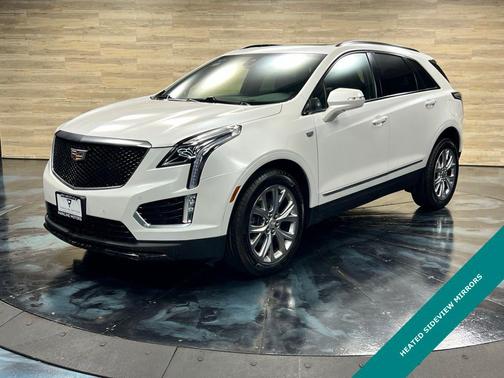 Crystal White Tricoat 2021 Cadillac XT5 Sport