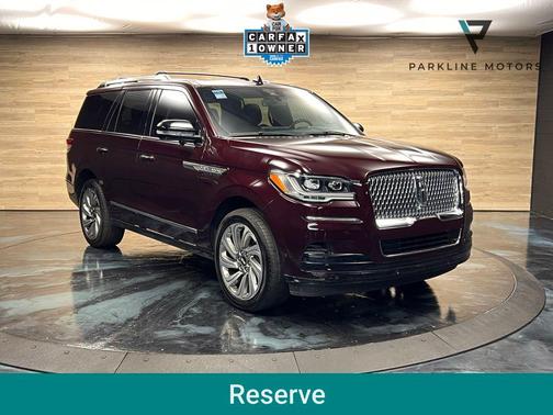 Diamond Red Tri-Coat 2023 Lincoln Navigator Reserve