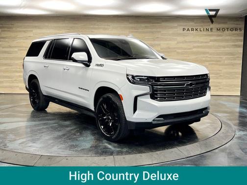 Summit White 2024 Chevrolet Suburban 4WD High Country