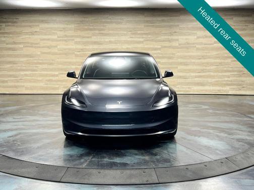 Stealth Grey 2025 Tesla Model 3 Long Range