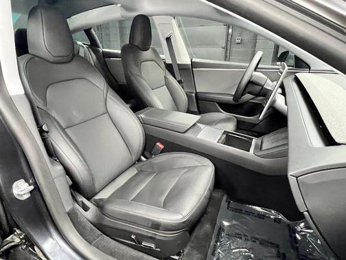 Stealth Grey 2025 Tesla Model 3 Long Range
