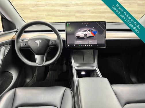 Deep Blue Metallic 2025 Tesla Model Y Long Range Dual Motor All-Wheel Drive