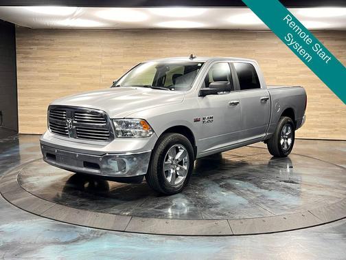Bright Silver Metallic Clearcoat 2017 RAM 1500 Big Horn