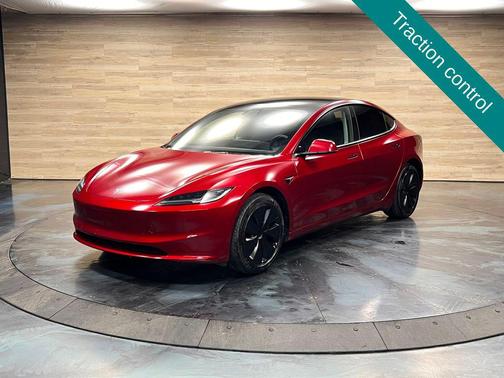 Ultra Red 2024 Tesla Model 3 Long Range
