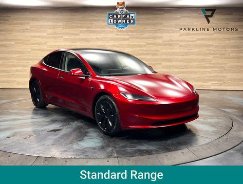 Ultra Red 2024 Tesla Model 3 Long Range