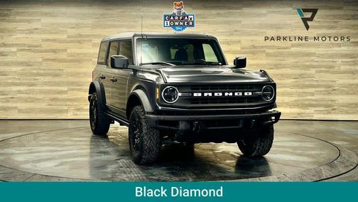 Carbonized Gray Metallic 2024 Ford Bronco Black Diamond