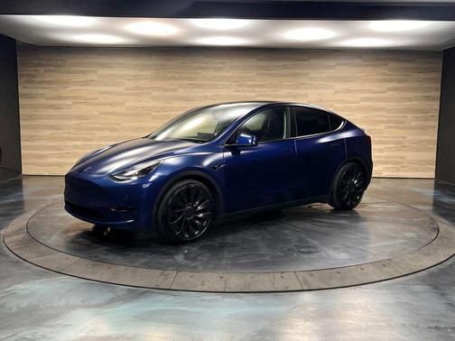 Deep Blue Metallic 2023 Tesla Model Y Performance Dual Motor All-Wheel Drive