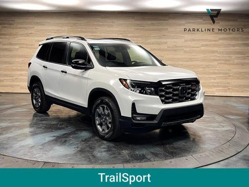 Platinum White Pearl 2023 Honda Passport AWD TrailSport
