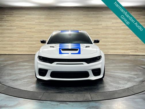 White Knuckle Clearcoat 2023 Dodge Charger SRT Hellcat Widebody Jailbreak