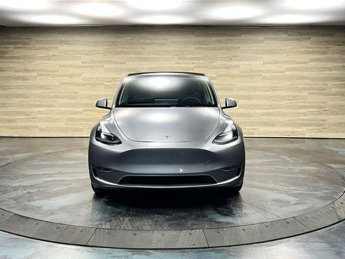 Stealth Grey 2025 Tesla Model Y Long Range Dual Motor All-Wheel Drive