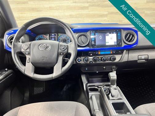 Blazing Blue Pearl 2017 Toyota Tacoma TRD Sport
