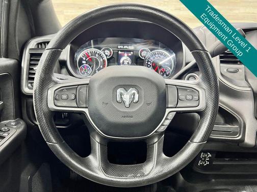 Bright White Clearcoat 2023 RAM 2500 Tradesman Crew Cab 4x4 8' Box