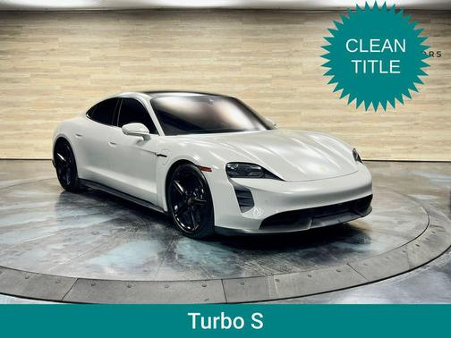 Chalk 2021 Porsche Taycan Turbo S