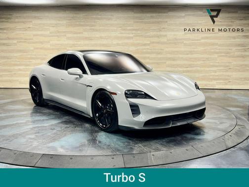 Chalk 2021 Porsche Taycan Turbo S