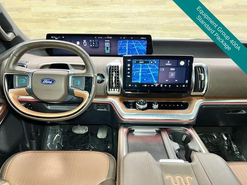 White 2025 Ford Expedition Max King Ranch