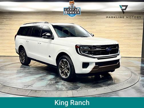White 2025 Ford Expedition Max King Ranch