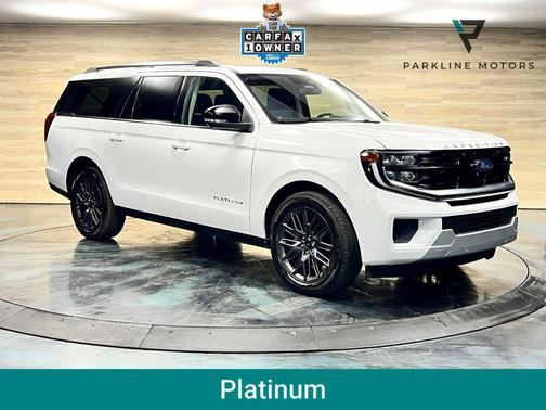 Oxford White 2025 Ford Expedition Max Platinum