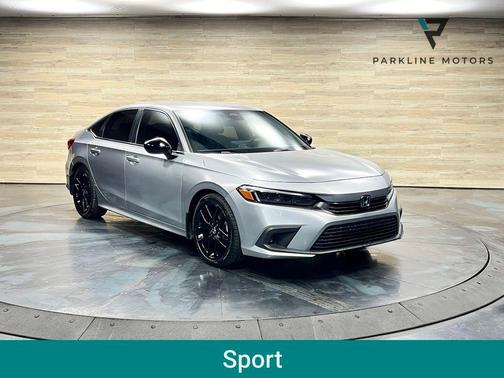 Lunar Silver Metallic 2024 Honda Civic Sport
