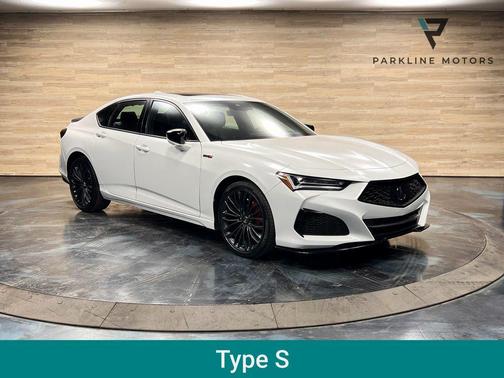 Platinum White Pearl 2023 Acura TLX Type S