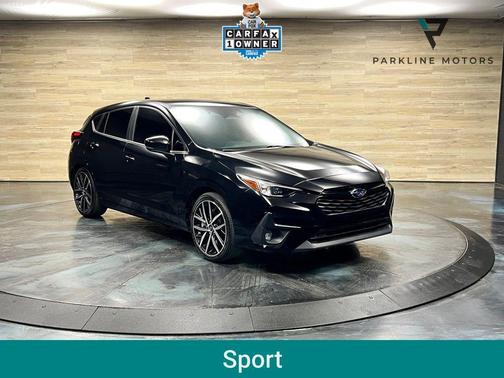 Crystal Black Silica 2024 Subaru Impreza Sport