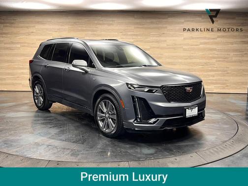 Argent Silver Metallic 2025 Cadillac XT6 Premium Luxury FWD