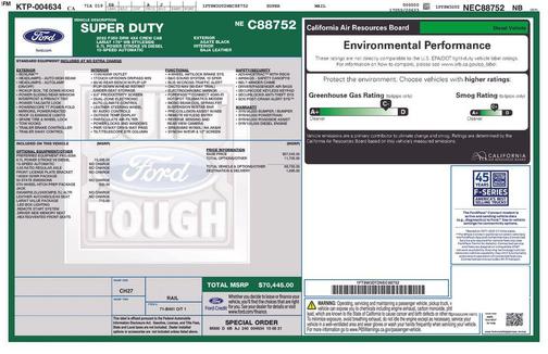 Agate Black Metallic 2022 Ford F-350 Lariat