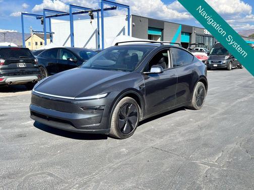 Stealth Grey 2026 Tesla Model Y Long Range Launch Series