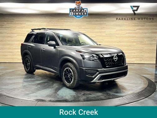 Gun Metallic 2024 Nissan Pathfinder Rock Creek 4WD