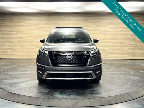 Gun Metallic 2024 Nissan Pathfinder Rock Creek 4WD