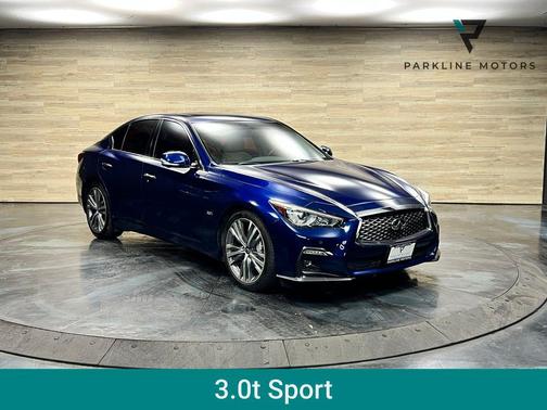 Iridium Blue 2020 INFINITI Q50 3.0t Sport