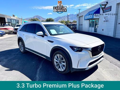 Rhodium White Premium 2024 Mazda CX-90 3.3 Turbo Premium Plus
