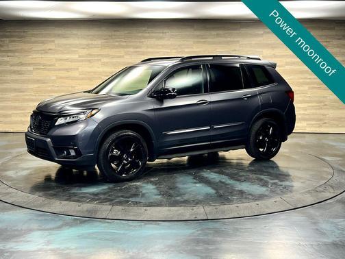 Modern Steel Metallic 2021 Honda Passport AWD Elite