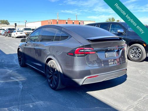 Solid Black 2025 Tesla Model X Long Range