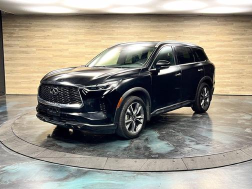 Mineral Black 2023 INFINITI QX60 Luxe