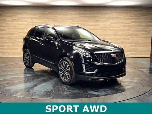 Stellar Black Metallic 2025 Cadillac XT5 Sport