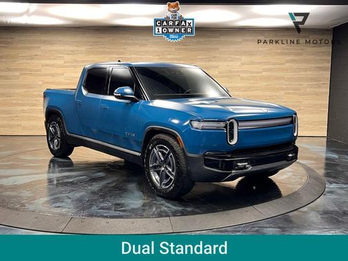 Rivian Blue 2025 Rivian R1T Adventure Dual Motor Standard Pack