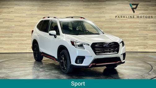 Crystal White Pearl 2024 Subaru Forester Sport