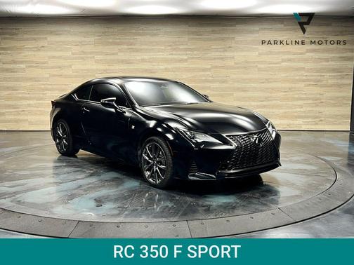 Obsidian 2021 Lexus RC 350 F Sport