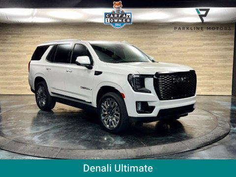 White Frost Tricoat 2024 GMC Yukon Denali Ultimate