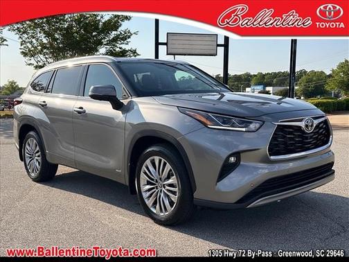Heavy Metal 2026 Toyota Highlander Hybrid Platinum