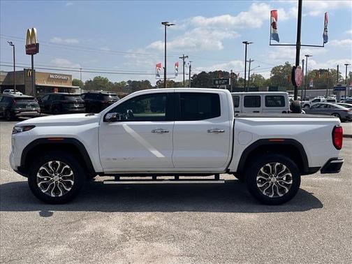 Summit White 2025 GMC Canyon Denali