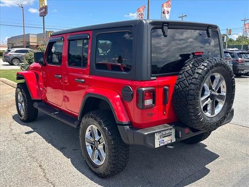 Firecracker Red Clearcoat 2019 Jeep Wrangler Unlimited Sahara